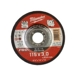 Диск відрізний по металу MILWAUKEE, SC 42/115х3 PR...