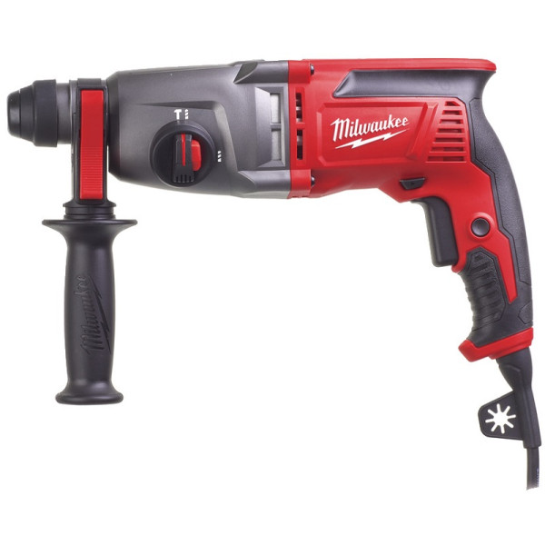 Перфоратор SDS-PLUS MILWAUKEE, PFH 26 T, 800Вт, 2,4Дж (2 режими) (бічна рукоять, обмежувач глибини, кейс) Перфоратор SDS-PLUS MILWAUKEE, PFH 26 T, 800Вт, 2,4Дж (2 режими) (бічна рукоять, обмежувач глибини, кейс)
