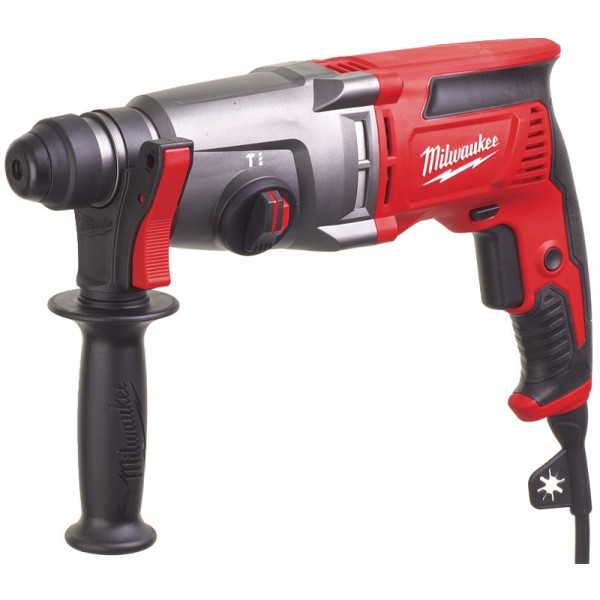 Перфоратор SDS-PLUS MILWAUKEE, PFH 26 T, 800Вт, 2,4Дж (2 режими) (бічна рукоять, обмежувач глибини, кейс) Перфоратор SDS-PLUS MILWAUKEE, PFH 26 T, 800Вт, 2,4Дж (2 режими) (бічна рукоять, обмежувач глибини, кейс)