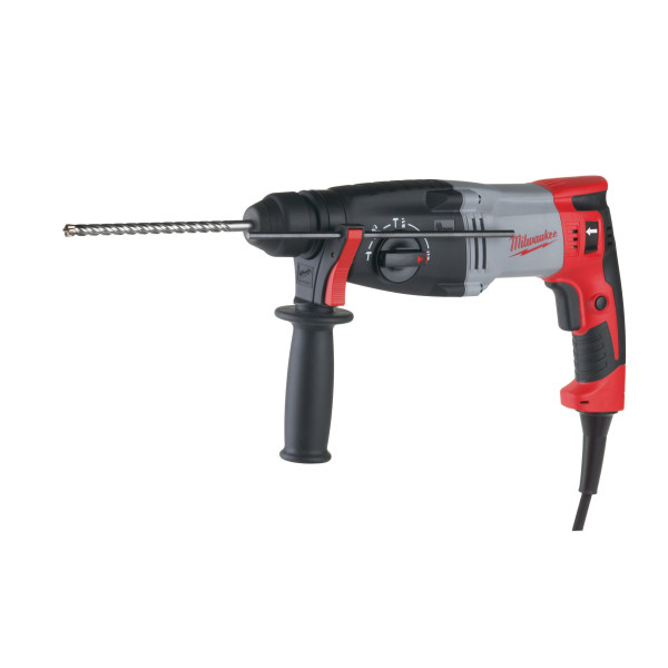Перфоратор SDS-PLUS MILWAUKEE, PH 28, 820Вт, 3,4Дж (3 режими) (бічна рукоять, обмежувач глибини, кейс) Перфоратор SDS-PLUS MILWAUKEE, PH 28, 820Вт, 3,4Дж (3 режими) (бічна рукоять, обмежувач глибини, кейс)