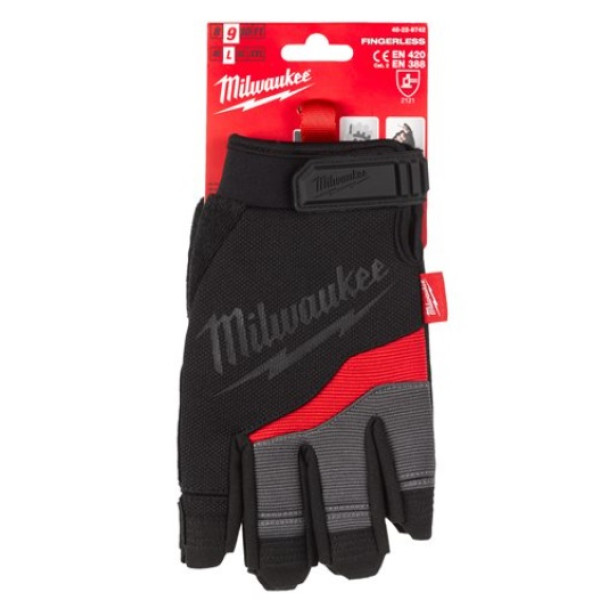 Рукавиці робочі безпалі MILWAUKEE, розмір 7/S Рукавиці робочі безпалі MILWAUKEE, розмір 7/S