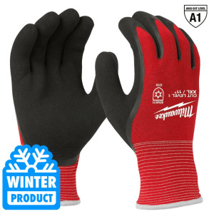Рукавиці робочі зимові MILWAUKEE, з опором порізам 1/A рівня, розмір 11/XXL
