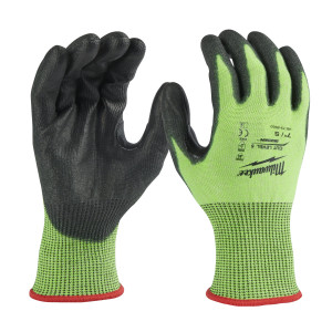 Рукавиці робочі сигнальні Hi-Vis MILWAUKEE, з опор...