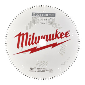 Диск пиляльний по дереву для торцювальних пил PFTE MILWAUKEE, діаметр 305х30х3,0мм, 60 зуб.