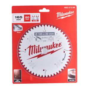 Диск пиляльний по алюмінію Alu PFTE MILWAUKEE, діа...