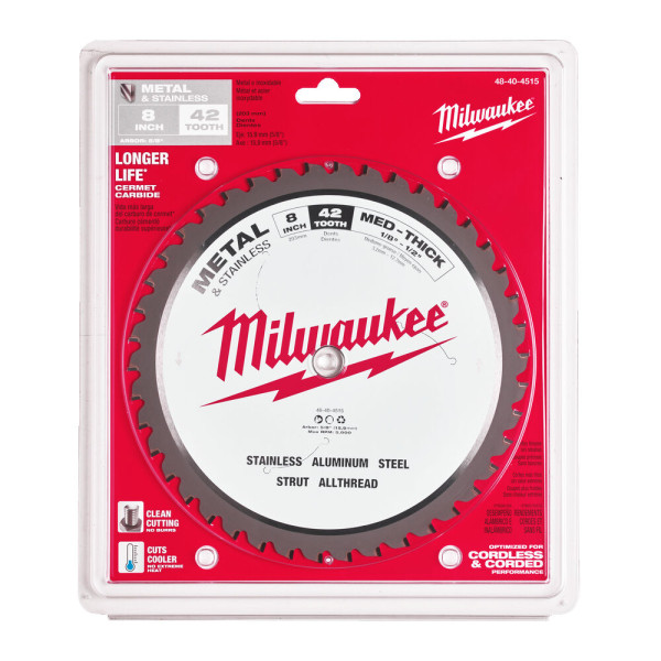 Диск пиляльний по металу MILWAUKEE, діаметр 203х15,8мм, 42 зуб. Диск пиляльний по металу MILWAUKEE, діаметр 203х15,8мм, 42 зуб.