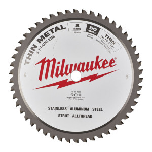 Диск пиляльний по металу MILWAUKEE, діаметр 203х5/8''х1,8мм, 50 зубів (заміна на 4932501142)