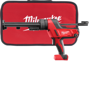 Пістолет для герметиків акумуляторний MILWAUKEE, C18 PCG/310C-0B, 310мл (каркас, пластиковий картридж, сумка)