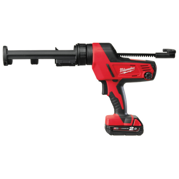 Пістолет для герметиків акумуляторний MILWAUKEE, C18 PCG/310C-201В, 310мл (зарядний пристрій М12-18 С, 1 акумулятор М18 В2 2Аг, Пістолет для герметиків акумуляторний MILWAUKEE, C18 PCG/310C-201В, 310мл (зарядний пристрій М12-18 С, 1 акумулятор М18 В2 2Аг,