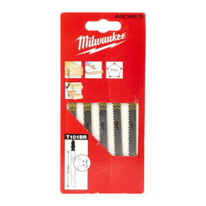 Полотна для лобзиків T101BR MILWAUKEE, 75х2,5мм, (...