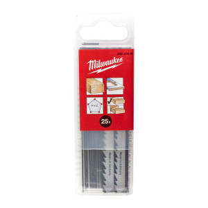 Полотна для лобзиків T101D MILWAUKEE, 75х4,0мм, (2...