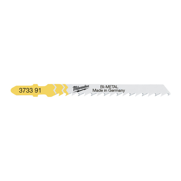 Полотна для лобзиків T144DF Bi-Metal MILWAUKEE, 75х4,0мм, (5шт), (деревина, швидкий різ) Полотна для лобзиків T144DF Bi-Metal MILWAUKEE, 75х4,0мм, (5шт), (деревина, швидкий різ)