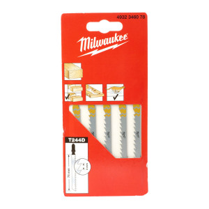 Полотна для лобзиків T244D MILWAUKEE, 75х4,0мм, (5...