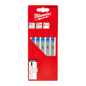 Полотна для лобзиків T318A MILWAUKEE, 105х1,0мм, (...