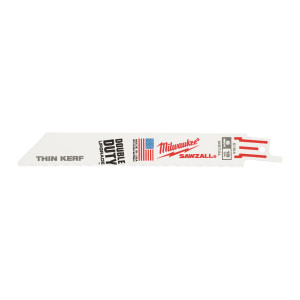 Полотно для шабельних пил THIN KERF MILWAUKEE, 150х1,4мм, (50шт), (метал)