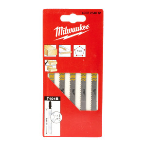 Полотна для лобзиків T101B MILWAUKEE, 75х2,5мм, (5...