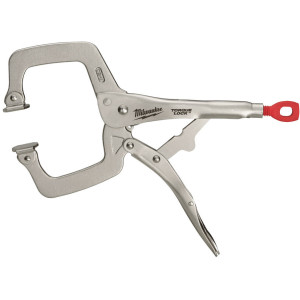 Затискач-струбцина тип С Torque Lock MILWAUKEE, 100х100мм (шарнірні губки), 280мм