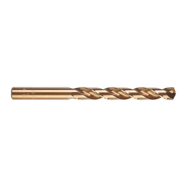 Свердло по металу HSS-Co MILWAUKEE DIN338, діаметр 10,5х133х87мм, (5шт), пластикова коробка