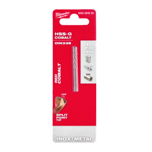 Свердло по металу HSS-Co MILWAUKEE DIN338, діаметр...