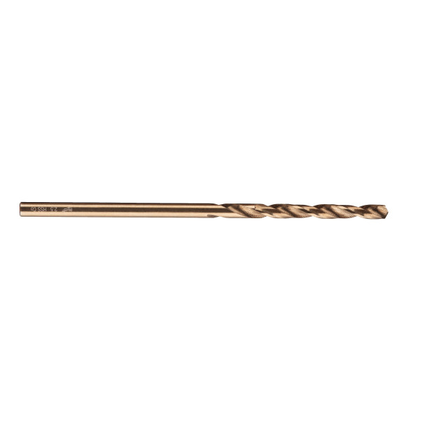 Свердло по металу HSS-Co MILWAUKEE DIN338, діаметр 3,3х67х37мм, (10шт), пластикова коробка
