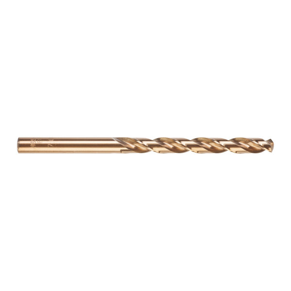 Свердло по металу HSS-Co MILWAUKEE DIN338, діаметр 7,0х109х69мм, (5шт), пластикова коробка