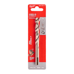 Свердло по металу HSS-Co MILWAUKEE DIN338, діаметр...