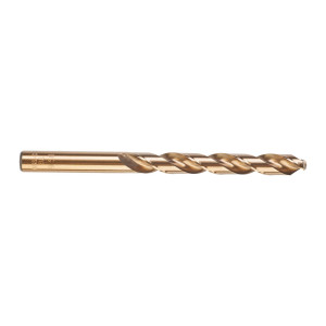 Свердло по металу HSS-Co MILWAUKEE DIN338, діаметр 9,5х125х83мм, (5шт), пластикова коробка