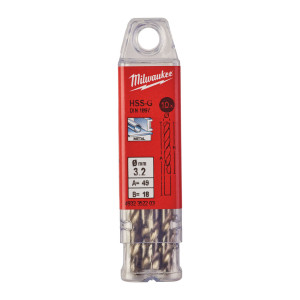 Свердло по металу HSS-G MILWAUKEE DIN1897, діаметр...