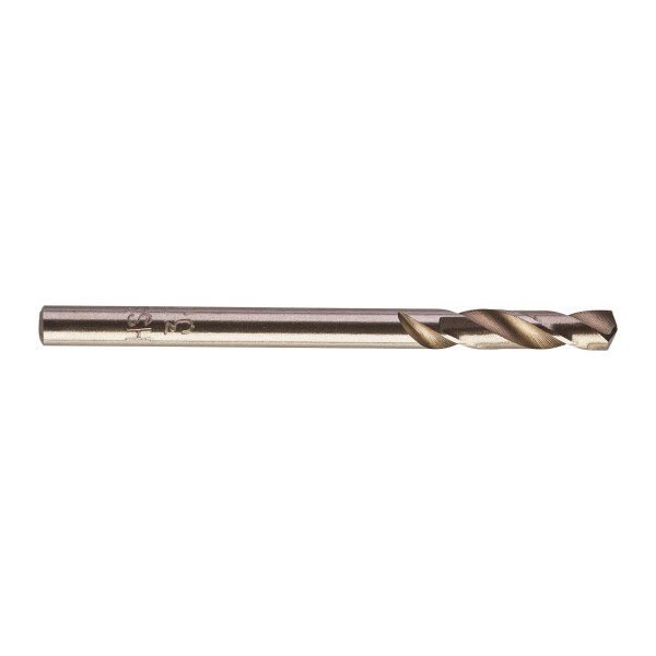 Свердло по металу HSS-G MILWAUKEE DIN1897, діаметр 3,7х52х20мм, скорочене, (10шт), пластикова коробка Свердло по металу HSS-G MILWAUKEE DIN1897, діаметр 3,7х52х20мм, скорочене, (10шт), пластикова коробка