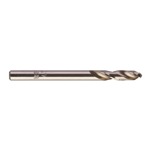 Свердло по металу HSS-G MILWAUKEE DIN1897, діаметр 4,5х58х24мм, скорочене, (10шт), пластикова коробка