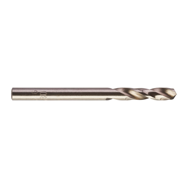 Свердло по металу HSS-G MILWAUKEE DIN1897, діаметр 4,8х62х26мм, скорочене, (10шт), пластикова коробка