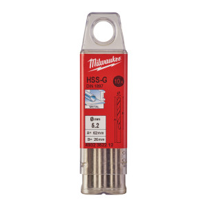 Свердло по металу HSS-G MILWAUKEE DIN1897, діаметр...