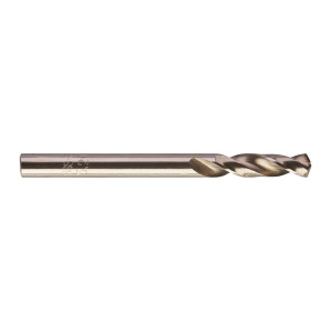 Свердло по металу HSS-G MILWAUKEE DIN1897, діаметр 5,2х62х26мм, скорочене, (10шт), пластикова коробка