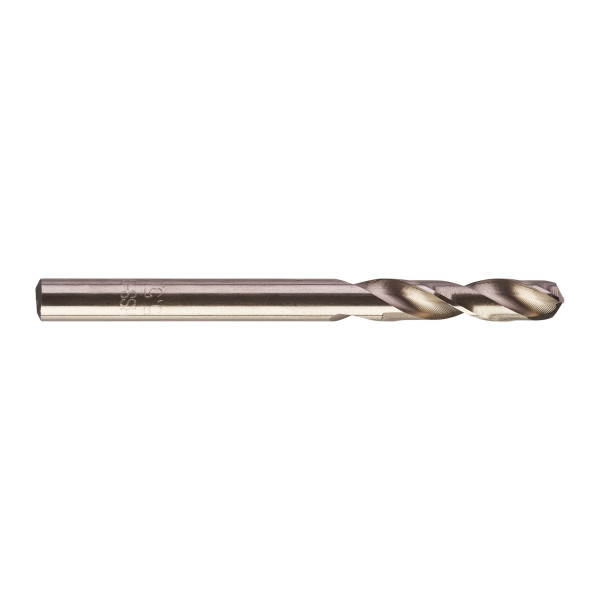 Свердло по металу HSS-G MILWAUKEE DIN1897, діаметр 5,5х66х28мм, скорочене, (10шт), пластикова коробка