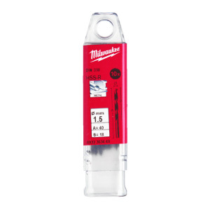 Свердло по металу HSS-R MILWAUKEE DIN338, діаметр ...