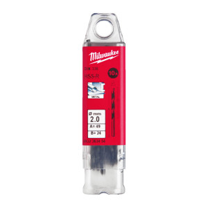 Свердло по металу HSS-R MILWAUKEE DIN338, діаметр ...