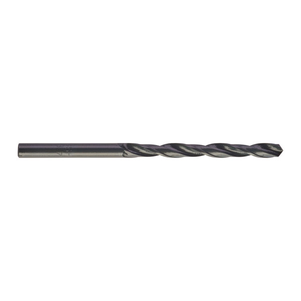 Свердло по металу HSS-R MILWAUKEE DIN338, діаметр 4,8х86х52мм, (10шт), пластикова коробка
