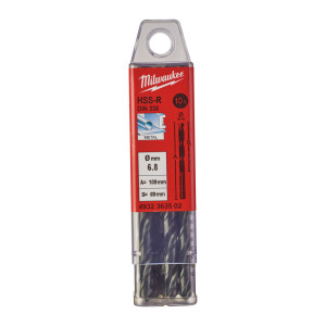Свердло по металу HSS-R MILWAUKEE DIN338, діаметр ...