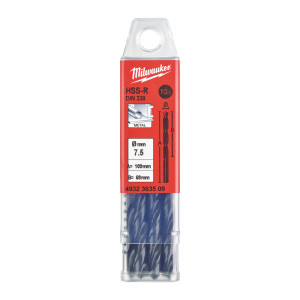 Свердло по металу HSS-R MILWAUKEE DIN338, діаметр ...