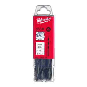 Свердло по металу HSS-R MILWAUKEE DIN338, діаметр ...