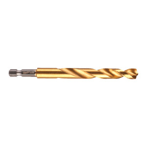 Свердло по металу RedHEX SHOCKWAVE HSS-G TiN MILWAUKEE, діаметр 10,0х120х76мм