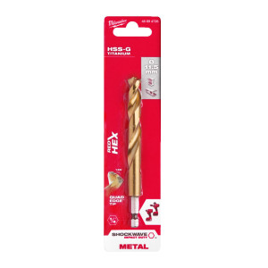 Свердло по металу RedHEX SHOCKWAVE HSS-TiN MILWAUK...