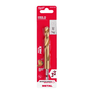 Свердло по металу RedHEX SHOCKWAVE HSS-TiN MILWAUK...