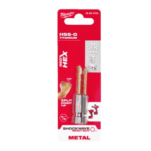 Свердло по металу RedHEX SHOCKWAVE HSS-TiN MILWAUK...