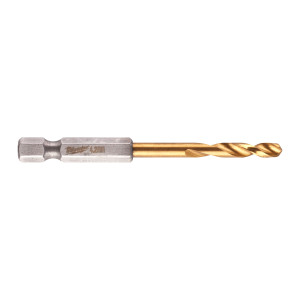 Свердло по металу RedHEX SHOCKWAVE HSS-TiN MILWAUKEE, діаметр 4,2х74х28мм
