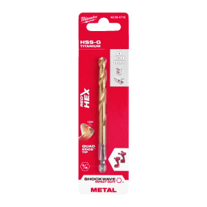 Свердло по металу RedHEX SHOCKWAVE HSS-TiN MILWAUK...