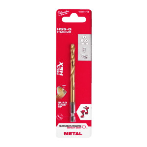 Свердло по металу RedHEX SHOCKWAVE HSS-TiN MILWAUK...