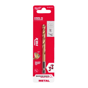 Свердло по металу RedHEX SHOCKWAVE HSS-TiN MILWAUK...