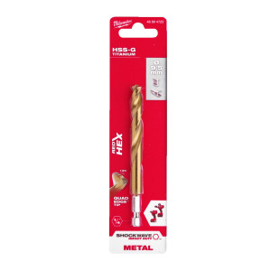 Свердло по металу RedHEX SHOCKWAVE HSS-TiN MILWAUK...