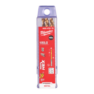 Свердло по металу RedHEX SHOCKWAVE HSS-TiN MILWAUK...